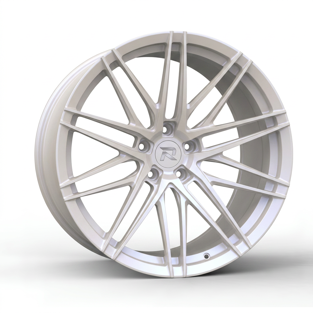 RZR CXCI forged wheel — Satin White Pearl