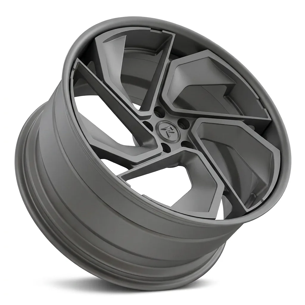 RZR X forged wheel — Matte Graphite