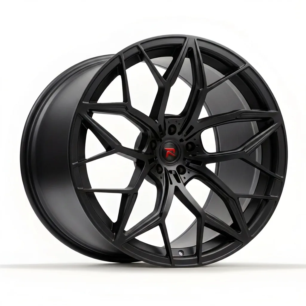 RZR XI forged wheel — Satin Black