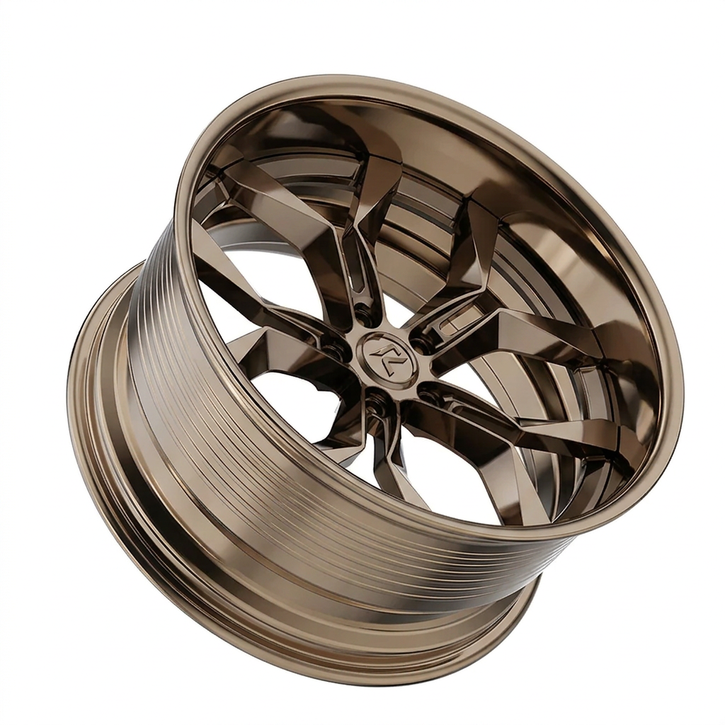 RZR LIX forged wheel — Tinted Bronze Chrome
