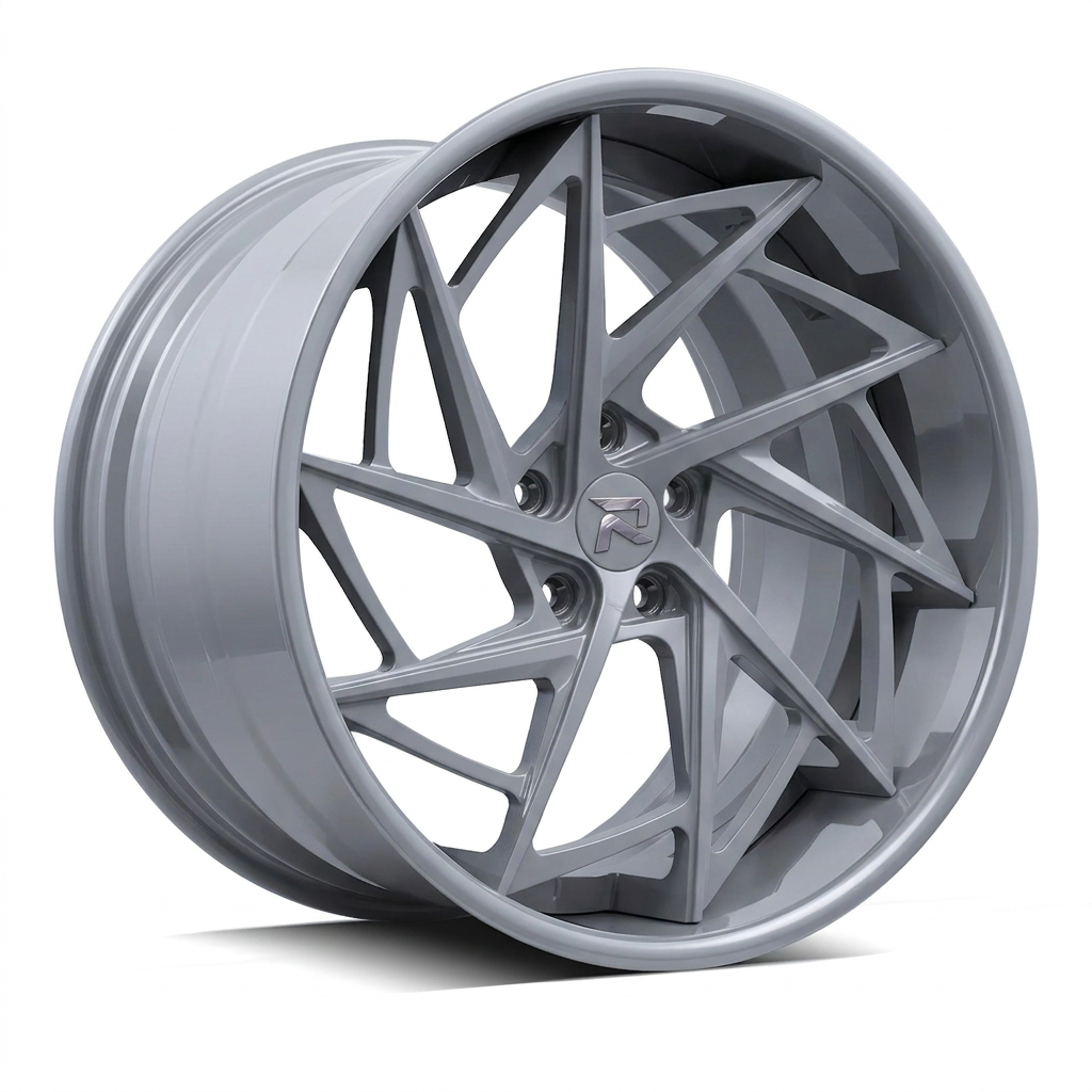 RZR XCVI forged wheel — Gloss Nardo Grey