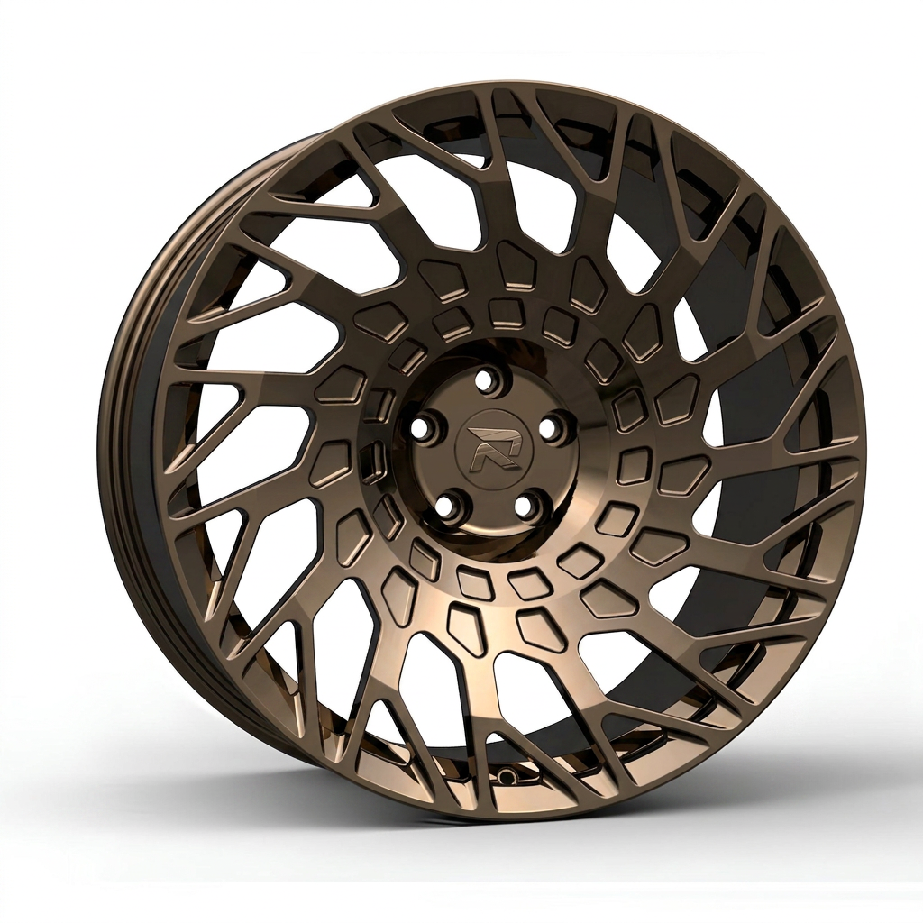 RZR CXLVII forged wheel — Tinted Bronze Chrome
