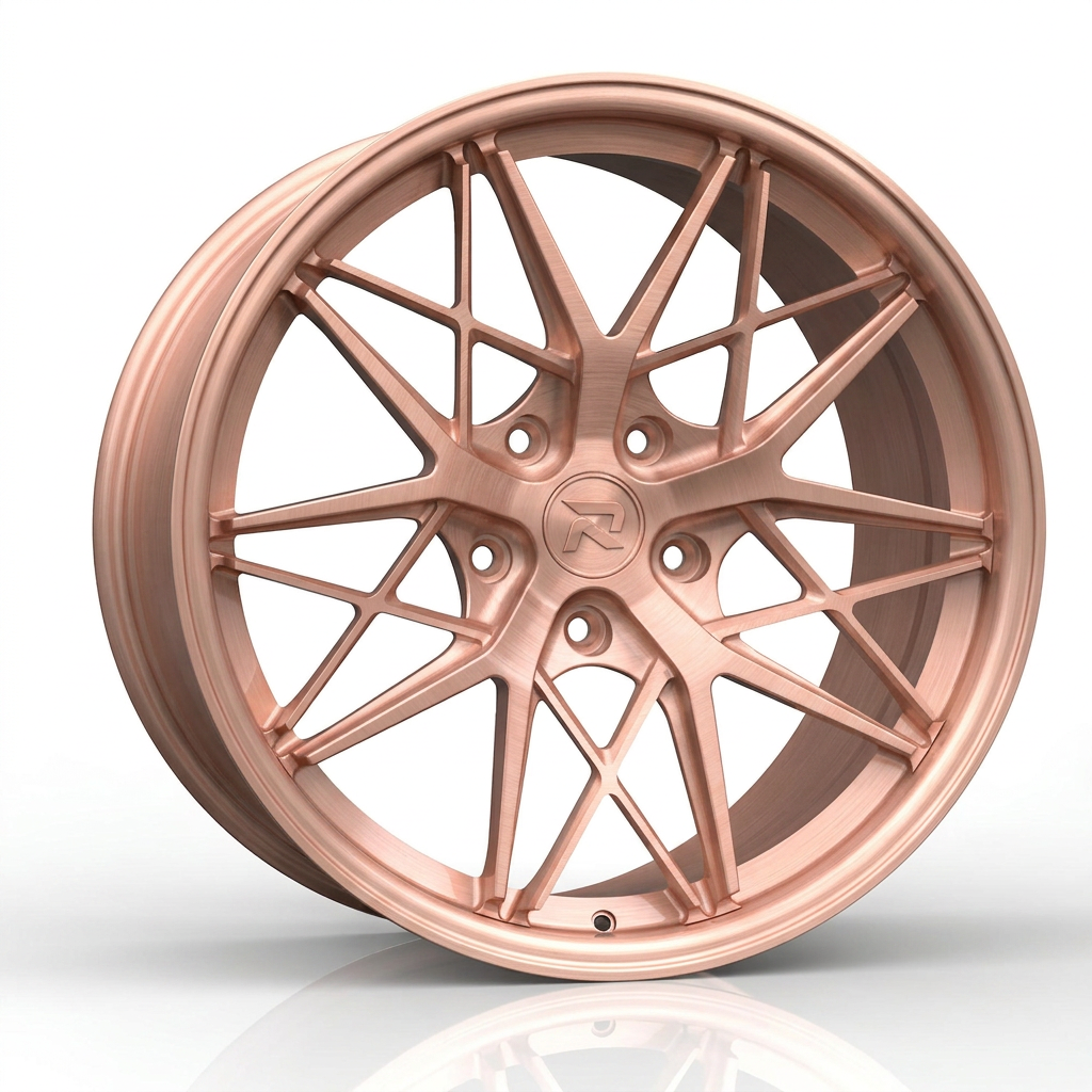 RZR CLXXIII forged wheel — Brushed Rose Gold