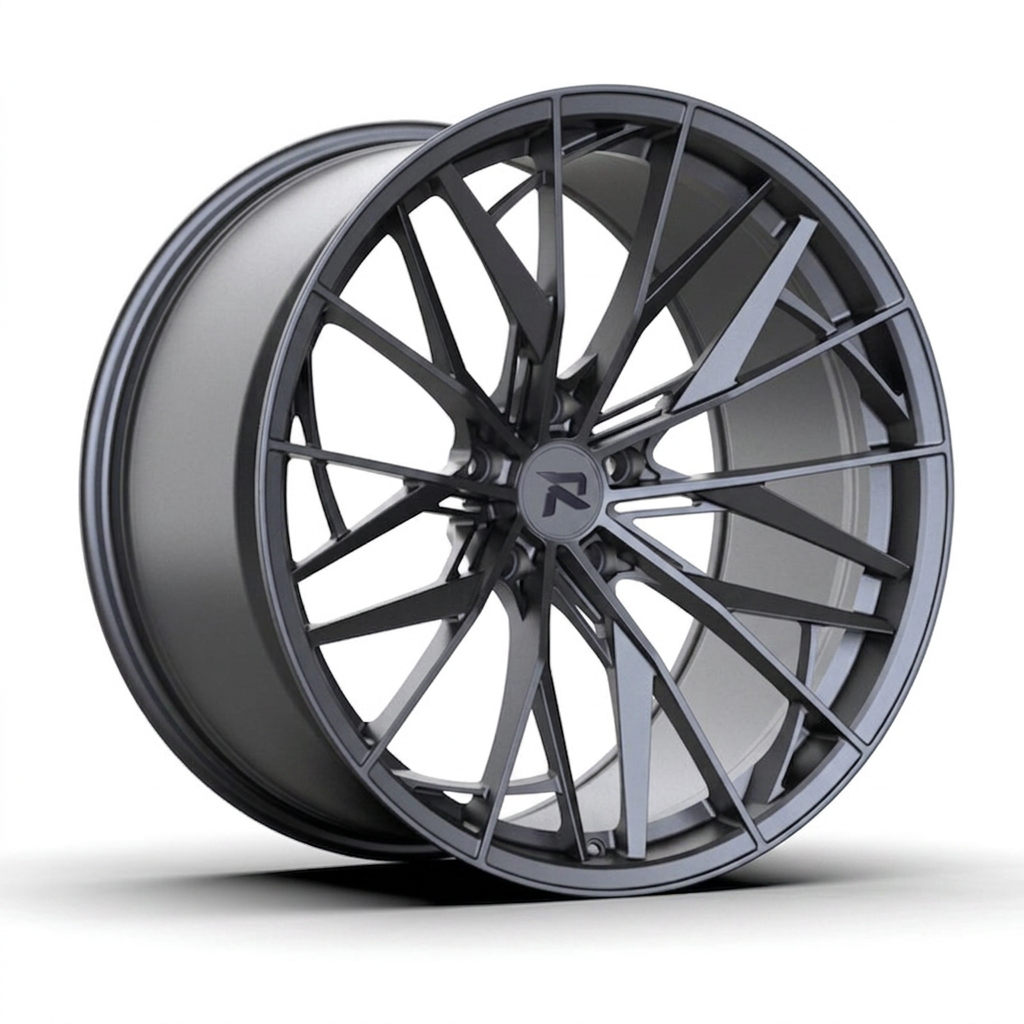 RZR CXXXIV forged wheel — Satin Gunmetal