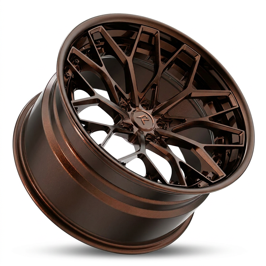 RZR VIII forged wheel — Gloss Copper Bronze