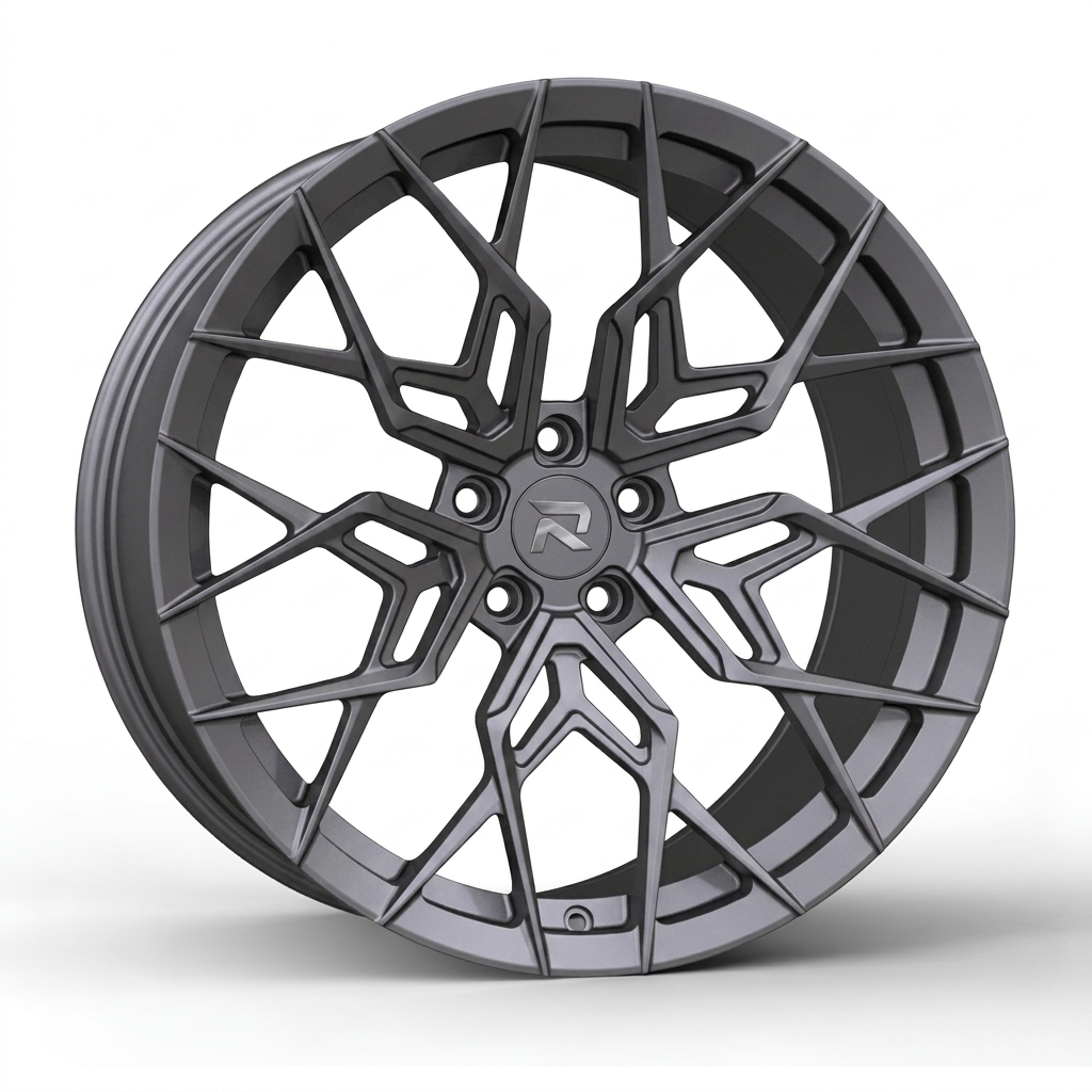 RZR CLXXI forged wheel — Satin Titanium Grey