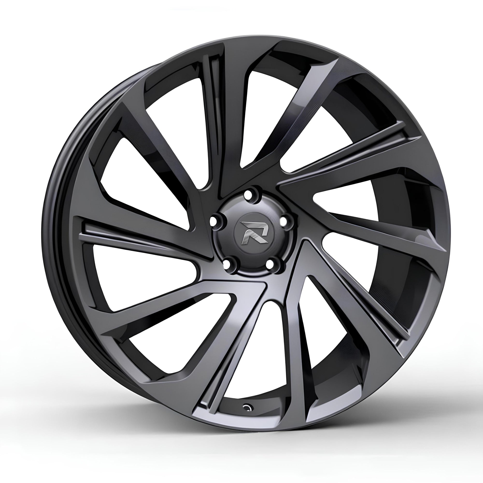 RZR CLIX forged wheel for Lamborghini Revuelto — A directional curved five-arm design.