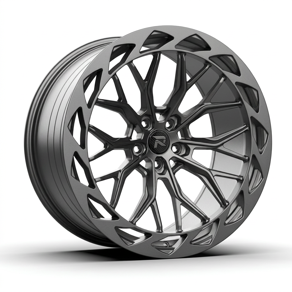 RZR CXXIII forged wheel — Satin Gunmetal