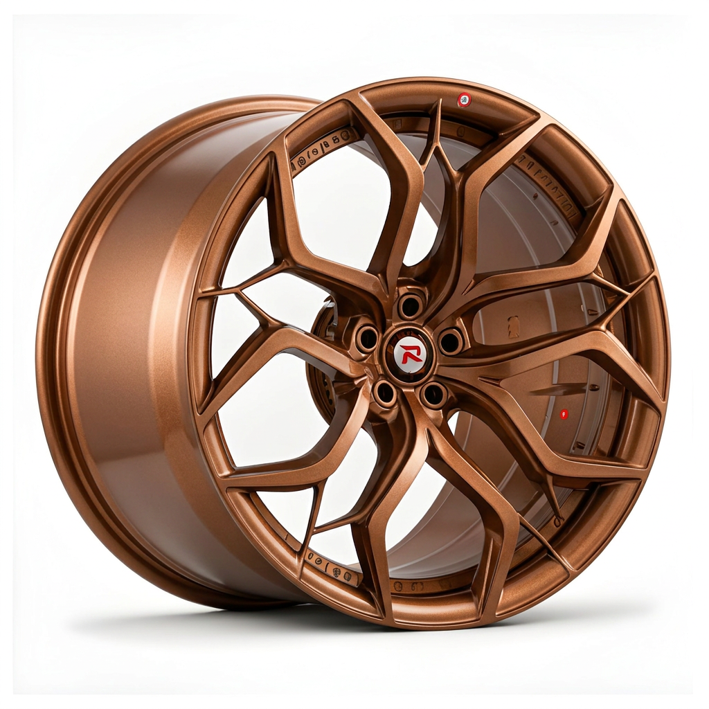 RZR XVIII forged wheel — Metallic Copper Bronze