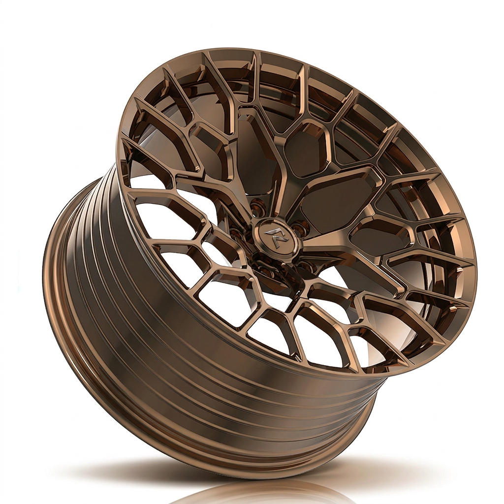 RZR LXXXIII forged wheel — Tinted Bronze Chrome