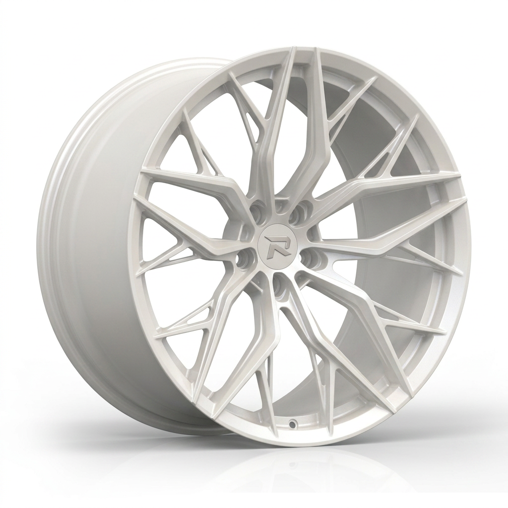 RZR CLXV forged wheel — Satin White Pearl