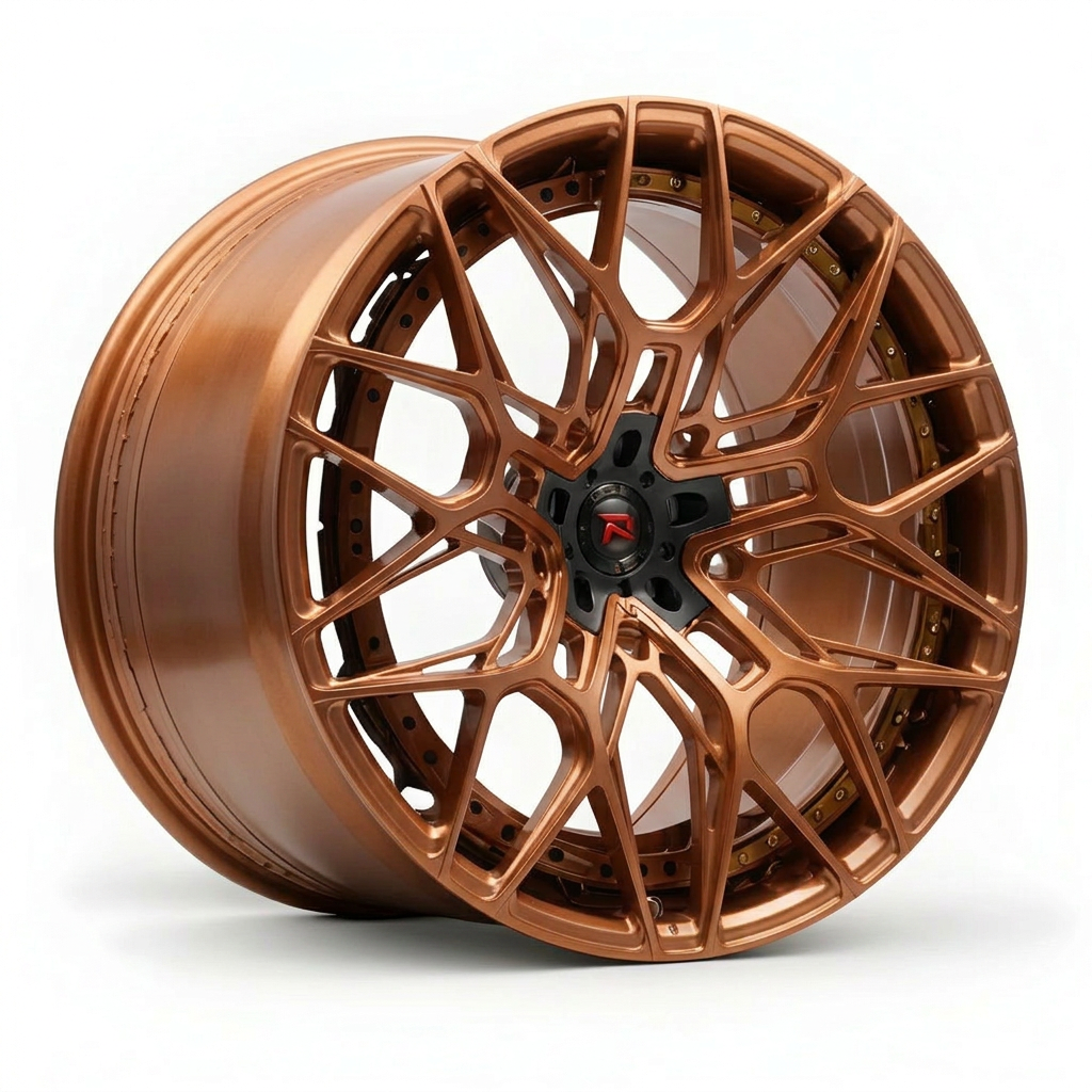 RZR XX forged wheel — Metallic Copper Bronze