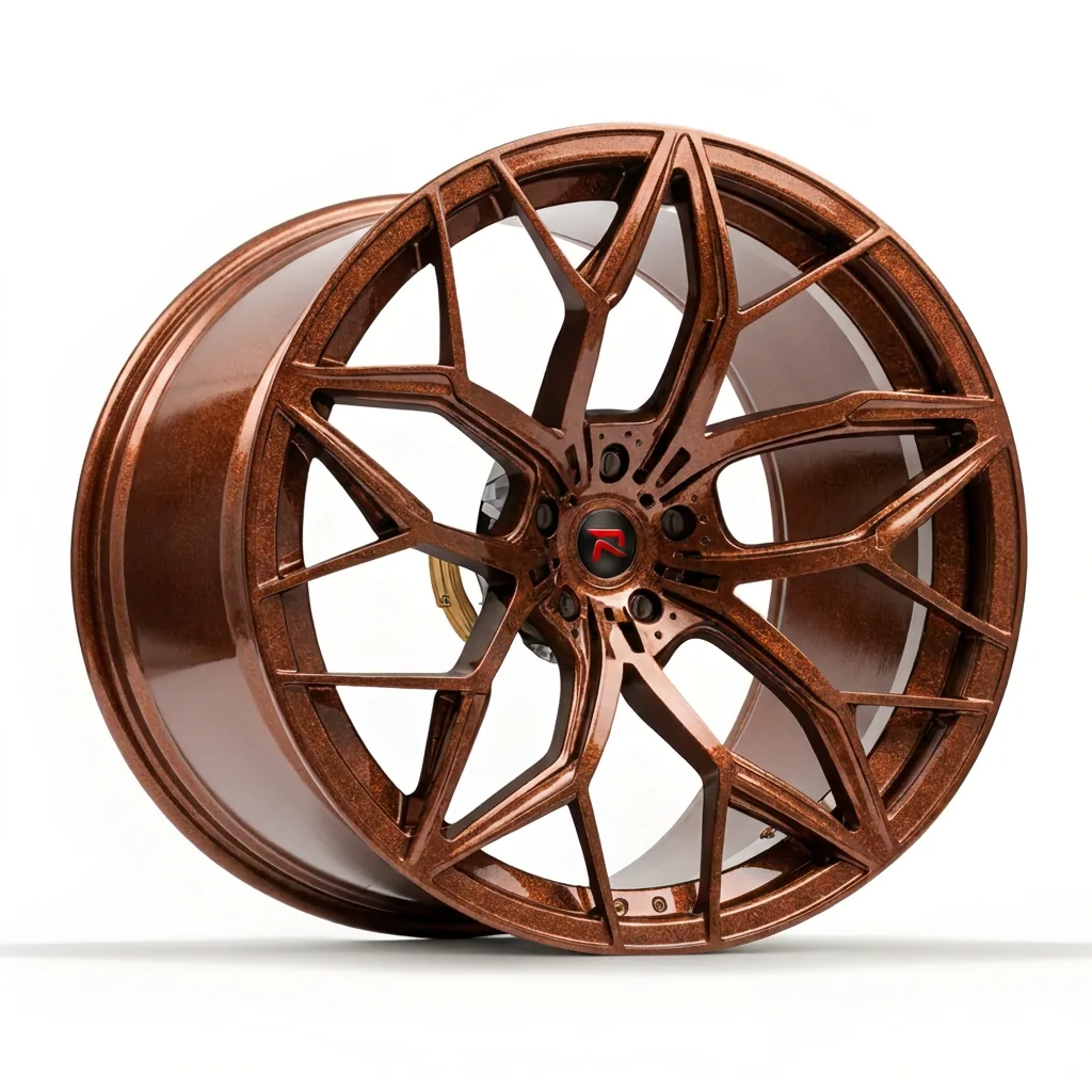 RZR XI forged wheel — Candy Copper