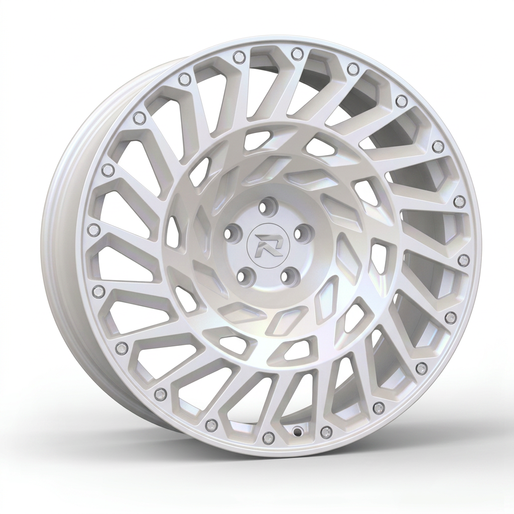 RZR CLXXIX forged wheel — Satin White Pearl