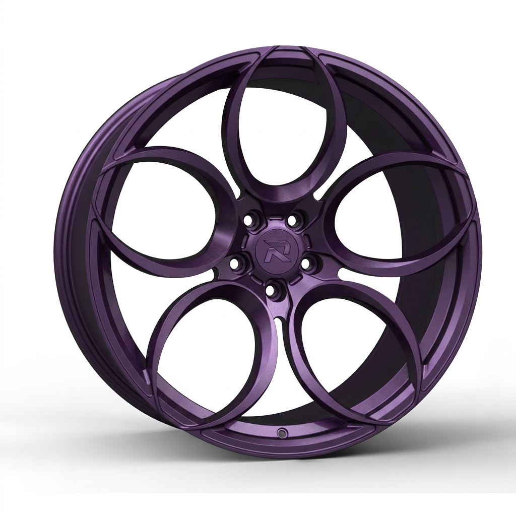 RZR CLXXXIX forged wheel — Satin Purple Metallic