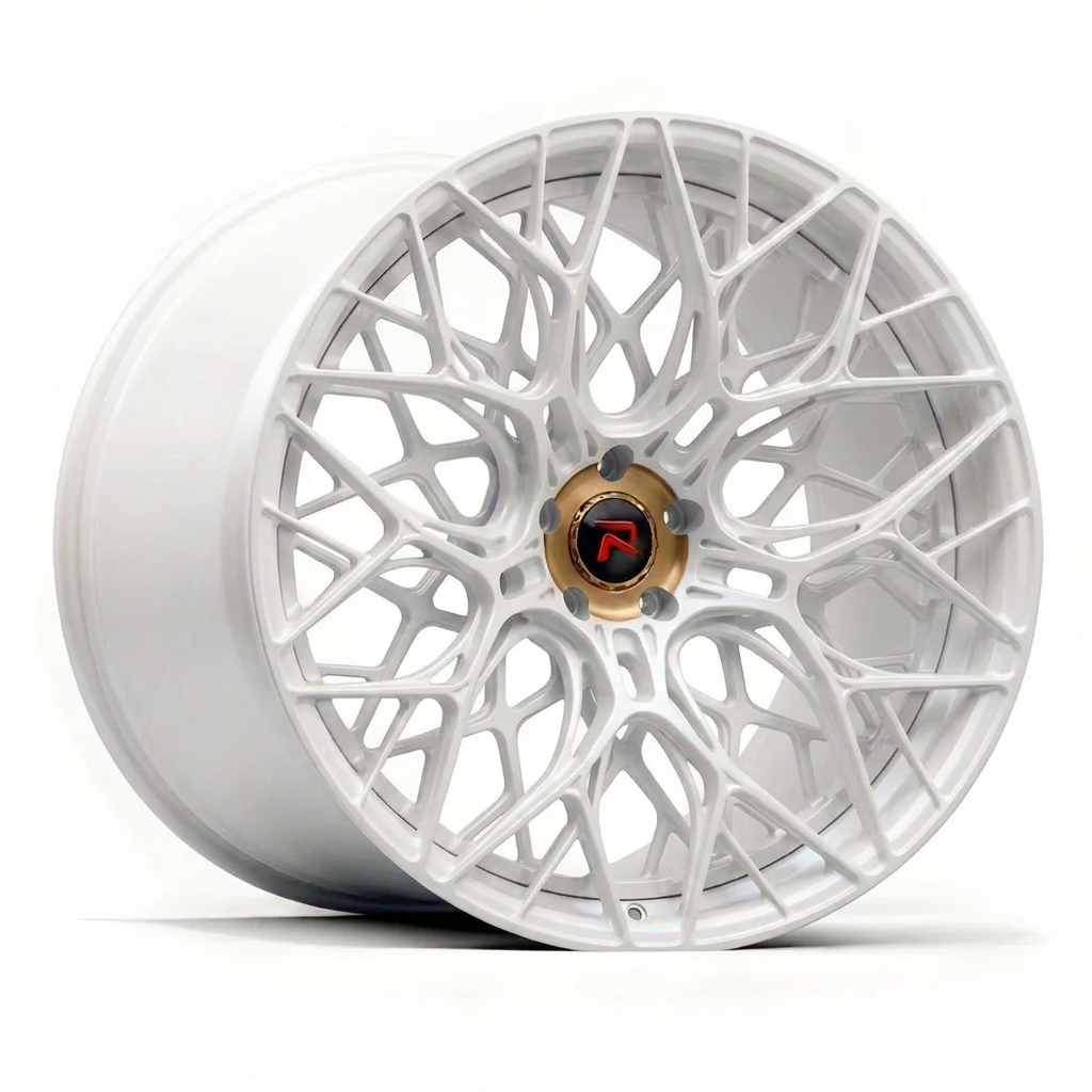 RZR LIII forged wheel — Satin White Pearl