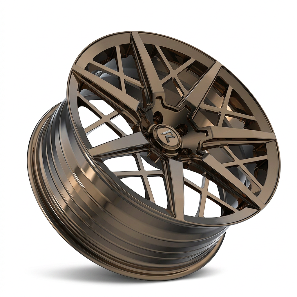 RZR LXXII forged wheel — Tinted Bronze Chrome