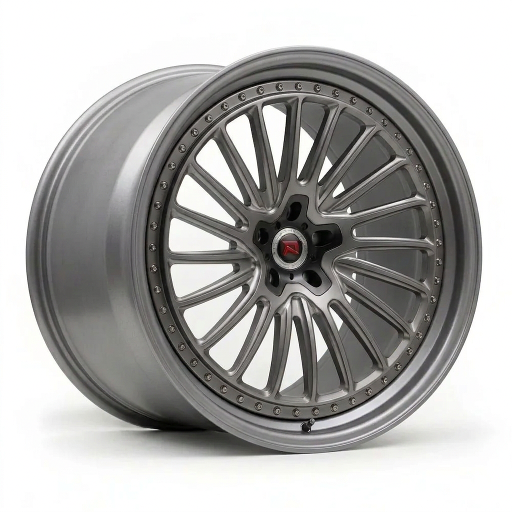 RZR XXV forged wheel — Satin Gunmetal