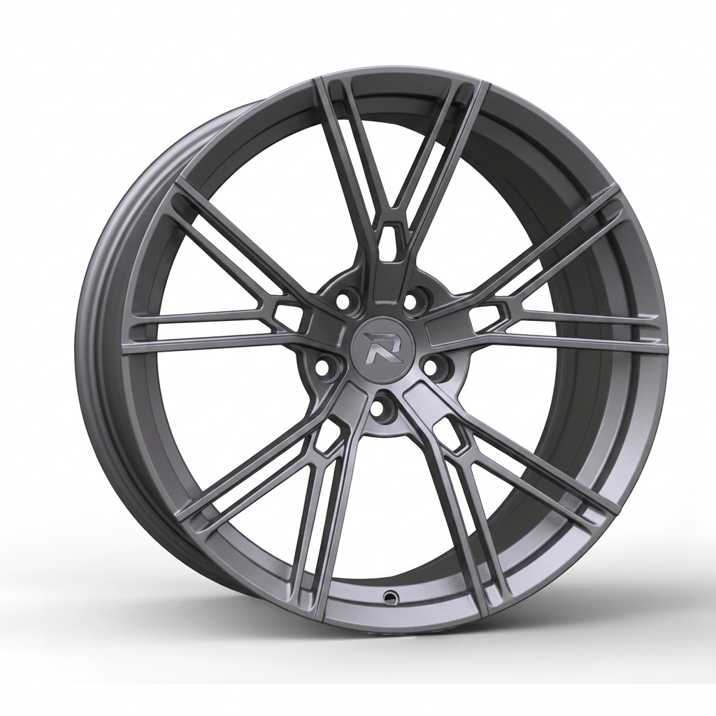 RZR CXC forged wheel — Satin Titanium Grey