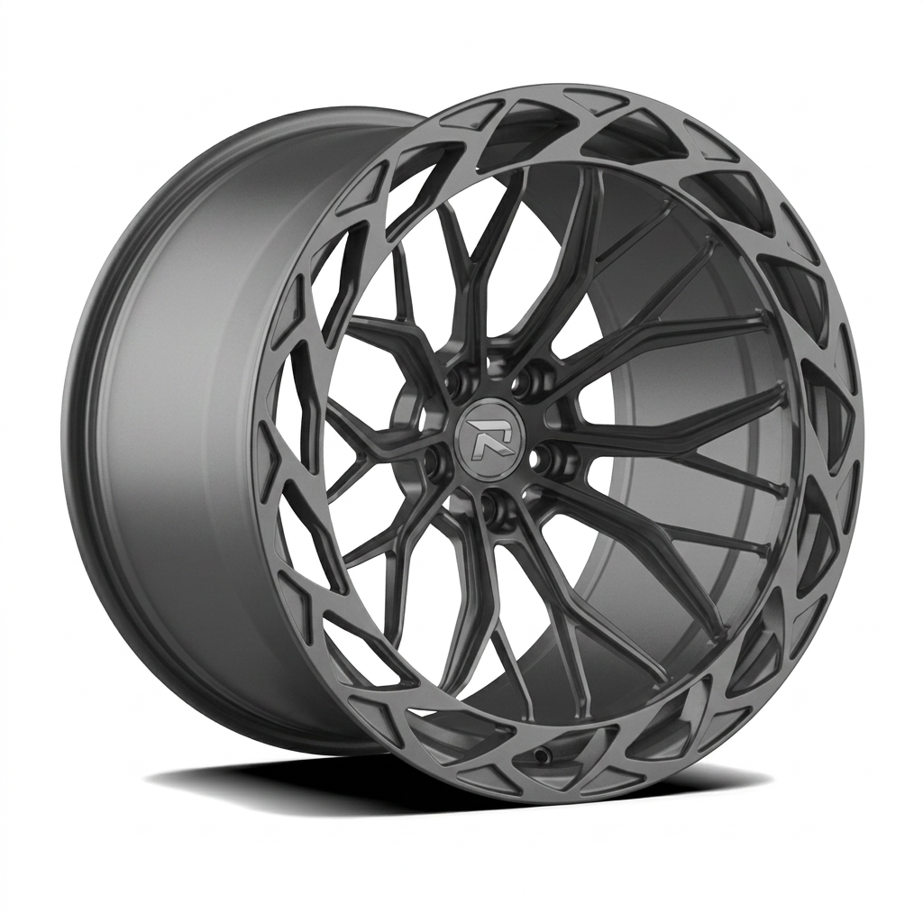 RZR CXXXIX forged wheel — Satin Gunmetal