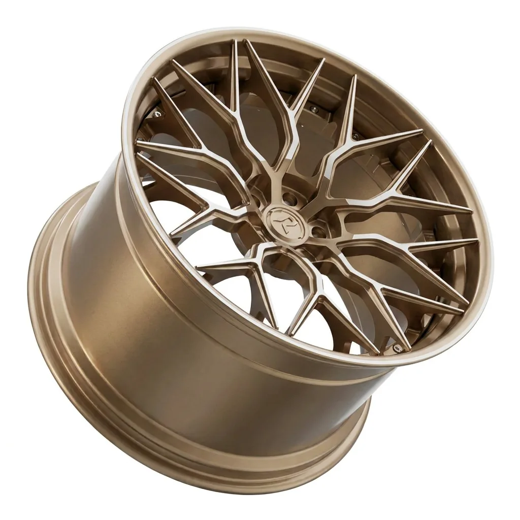 RZR I forged wheel — Satin Bronze