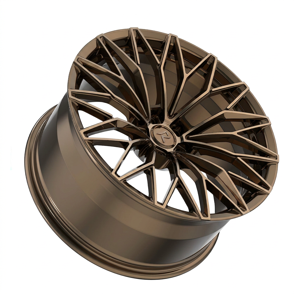 RZR LXXIX forged wheel — Tinted Bronze Chrome