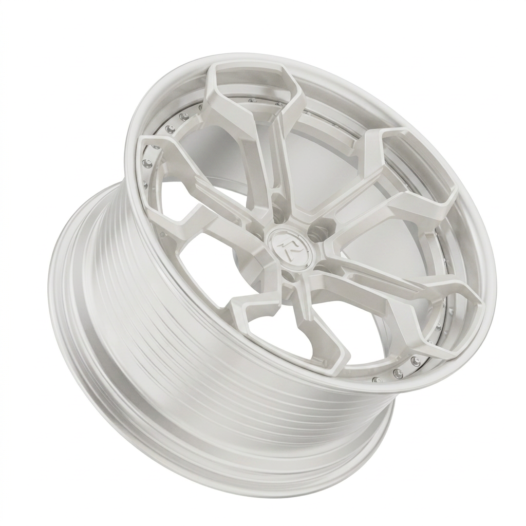 RZR LX forged wheel — Satin White Pearl