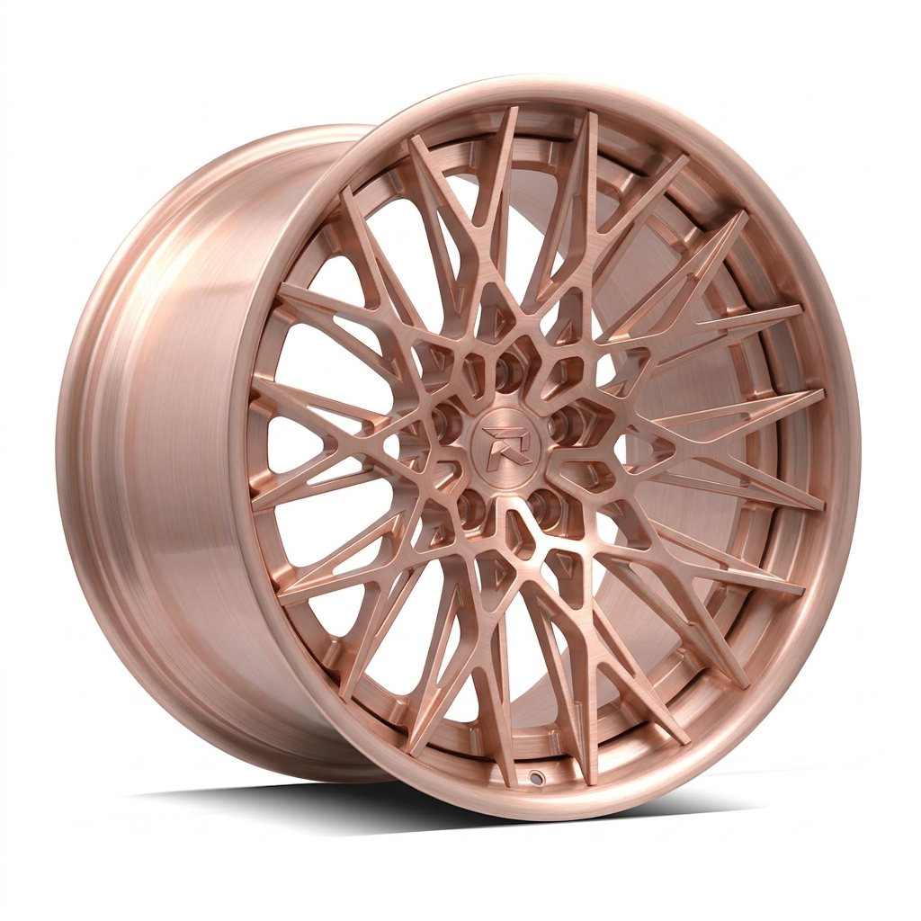 RZR CI forged wheel — Brushed Rose Gold