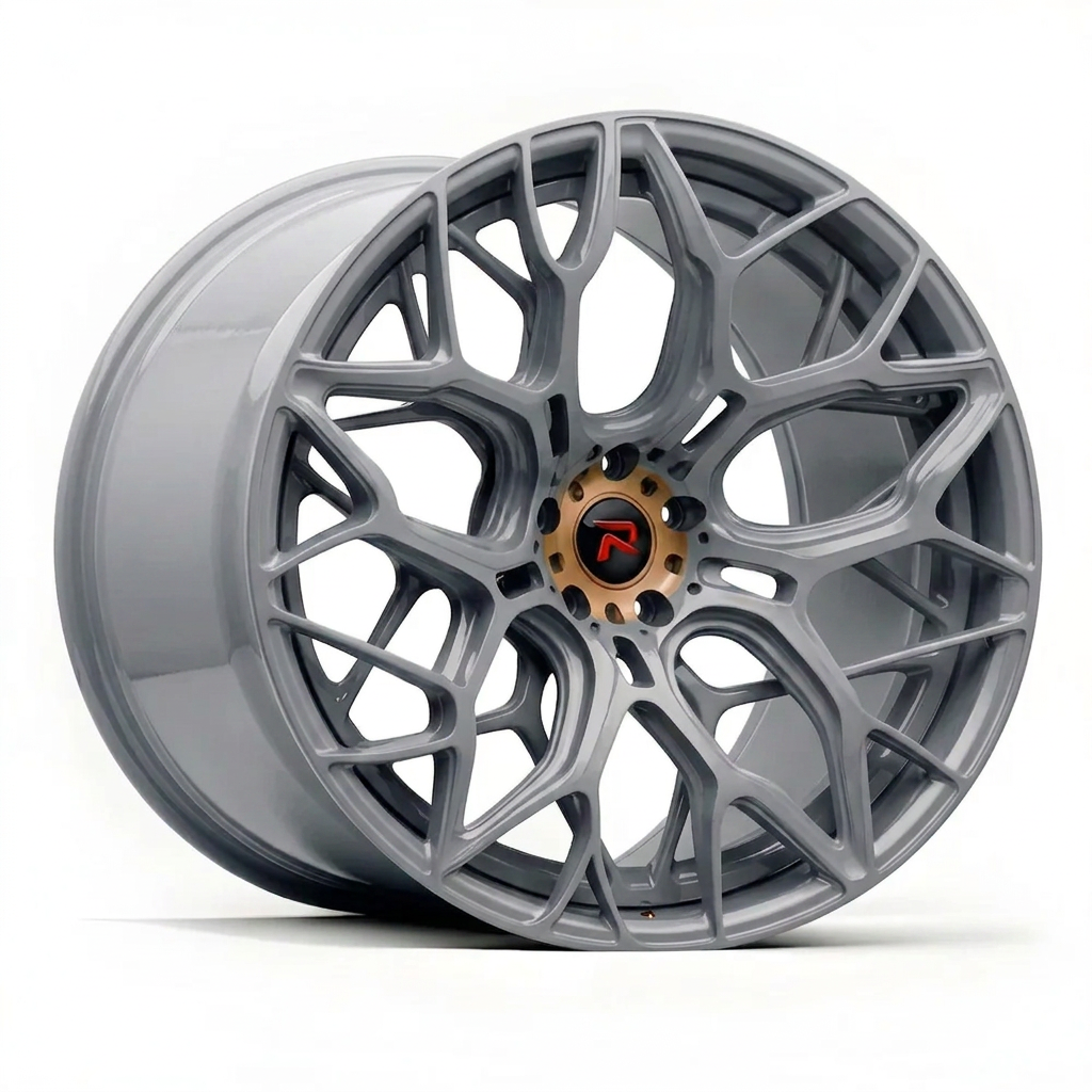 RZR XLIII forged wheel — Gloss Nardo Grey