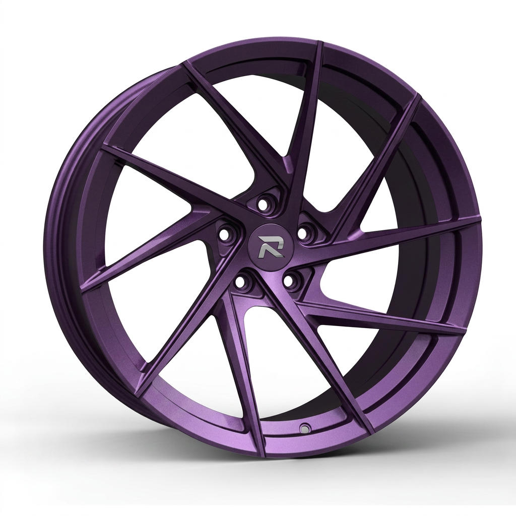 RZR CXI forged wheel — Satin Purple Metallic