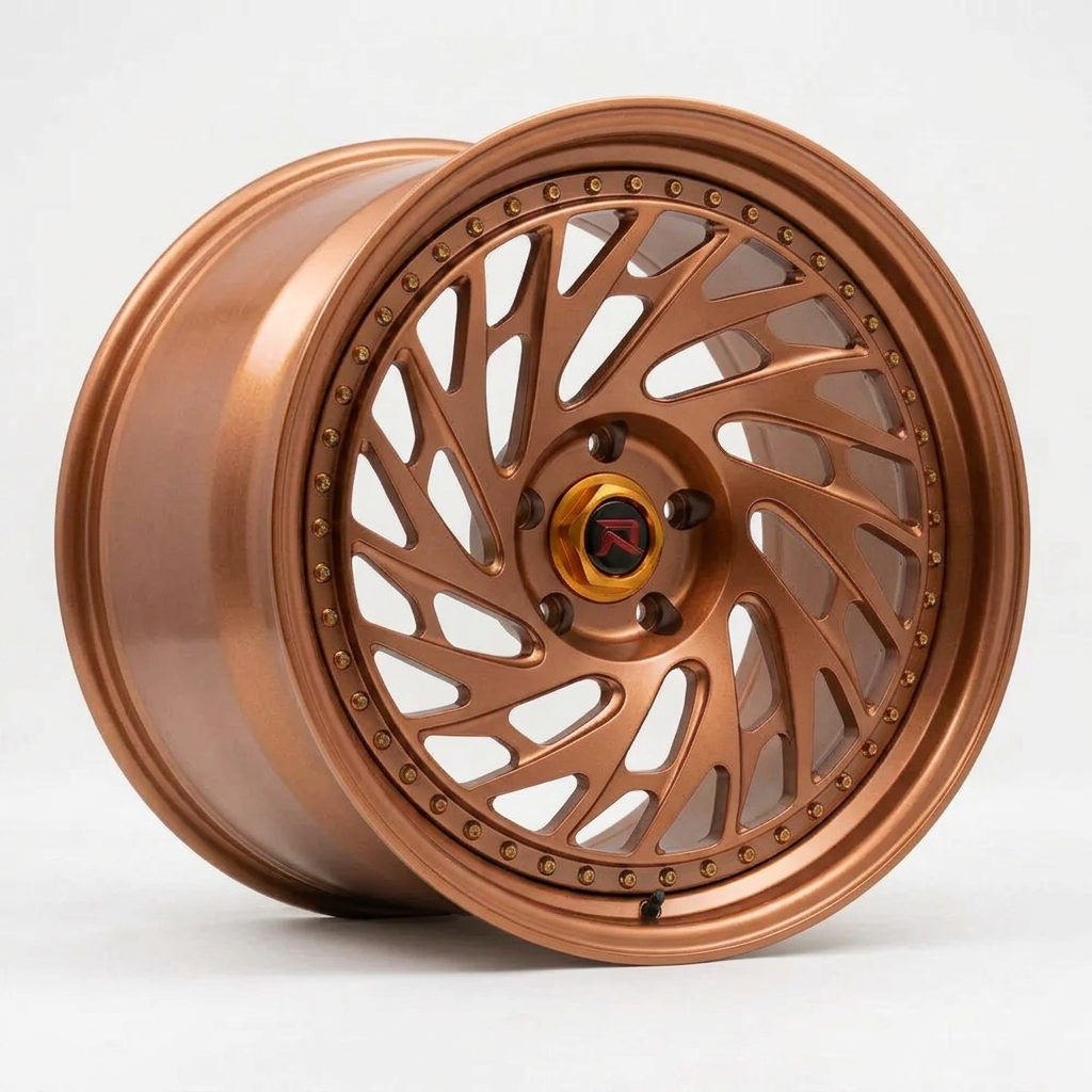 RZR LVI forged wheel — Metallic Copper Bronze