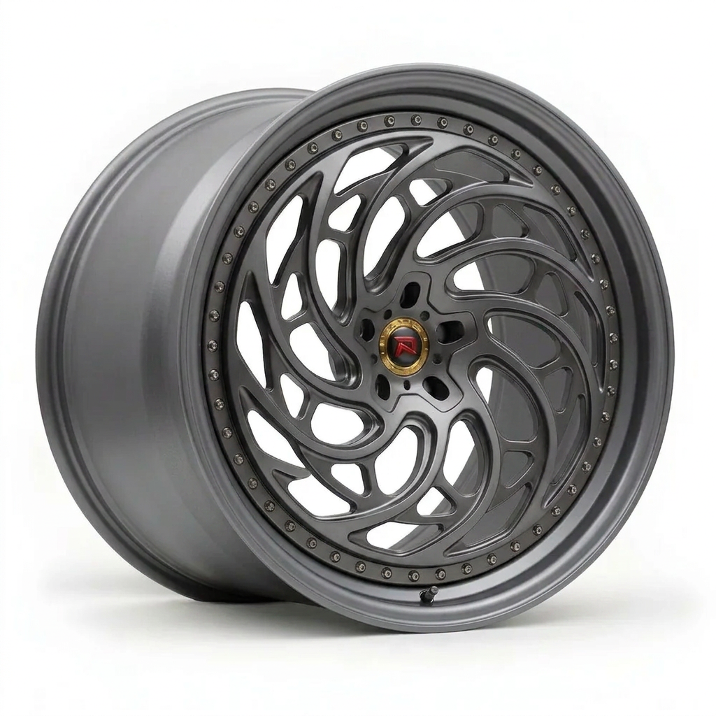 RZR XXVIII forged wheel — Satin Gunmetal