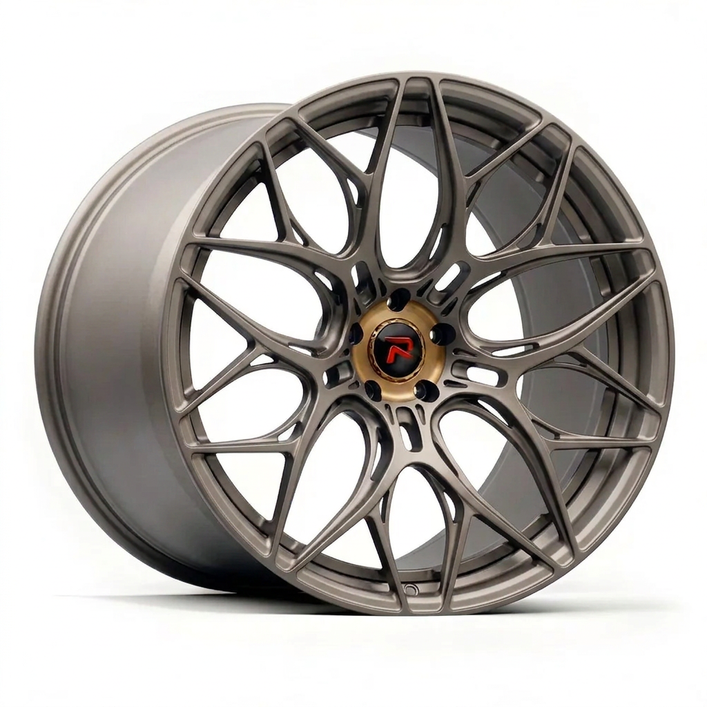RZR LIV forged wheel — Satin Titanium Grey
