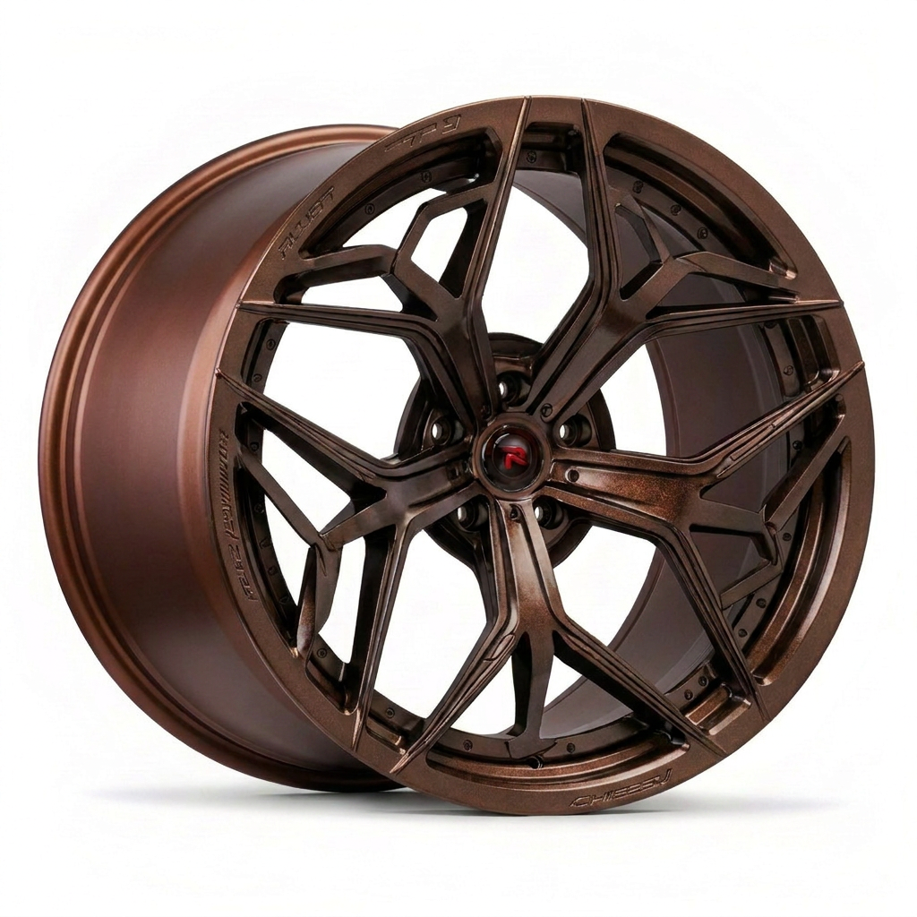 RZR XIII forged wheel — Matte Copper Bronze