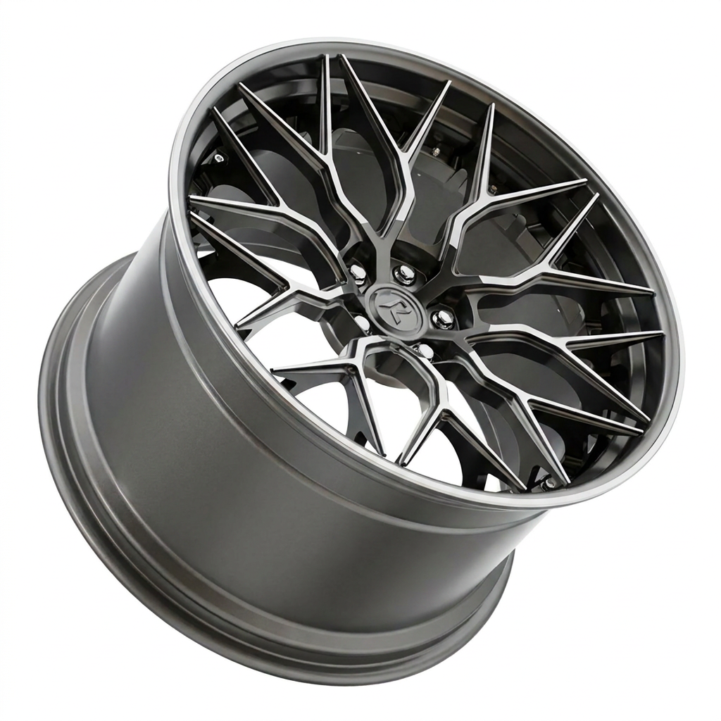 RZR I forged wheel — Gloss Gunmetal