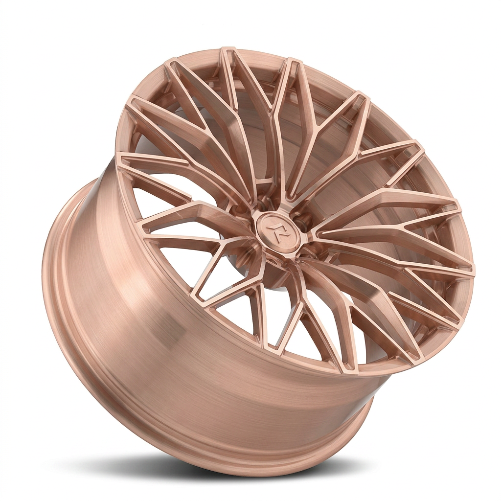 RZR LXXIX forged wheel — Brushed Rose Gold