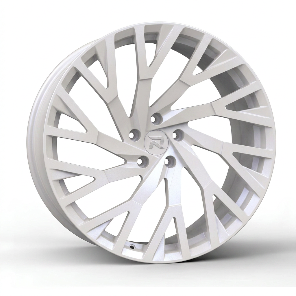 RZR CCV forged wheel — Satin White Pearl