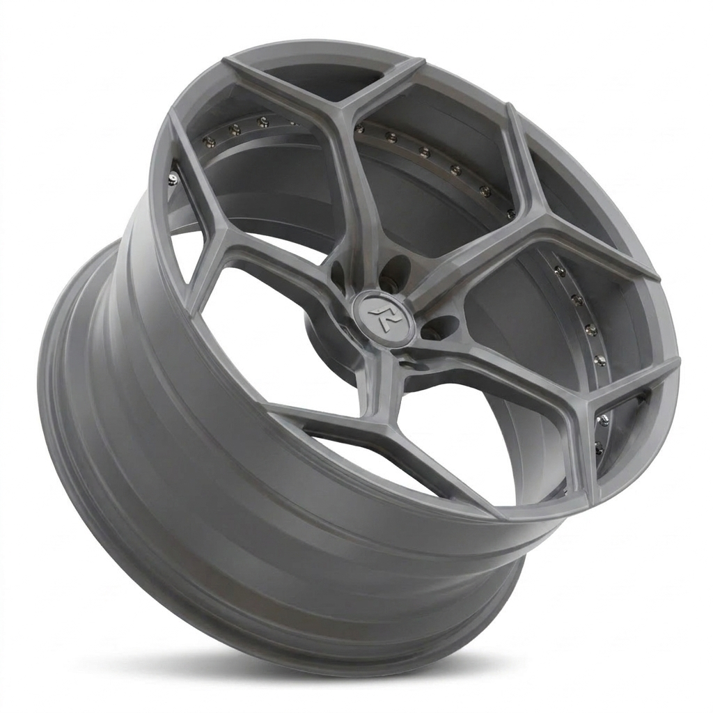 RZR VI custom forged wheel in Satin Gunmetal