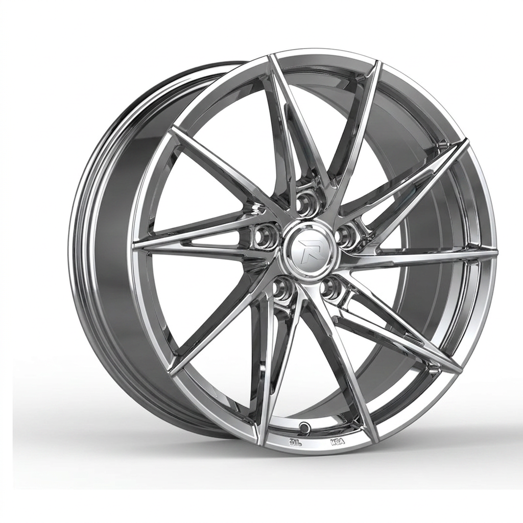 RZR CLXXXI forged wheel — Full Polished Chrome
