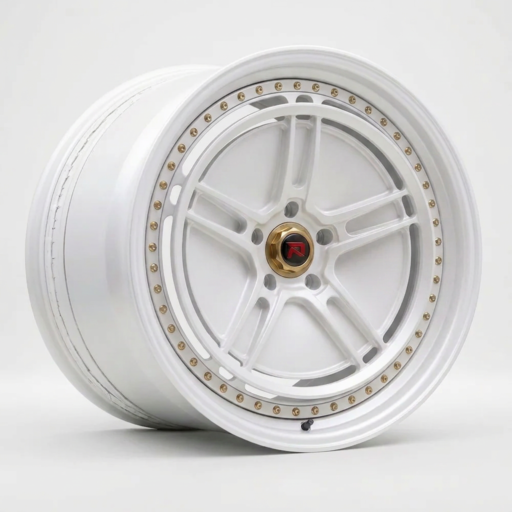 RZR XL forged wheel — Satin White Pearl