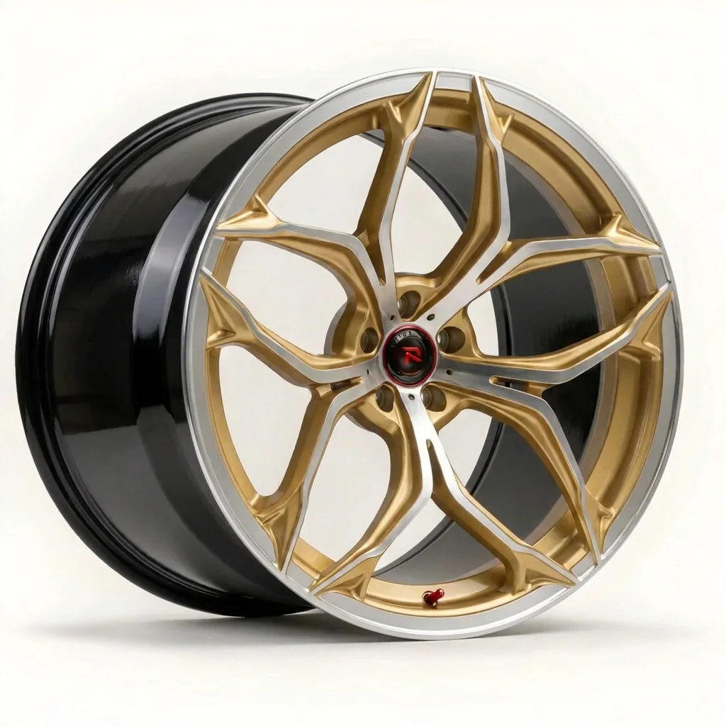 RZR XV bespoke finish — Brushed Gold / Machined Face