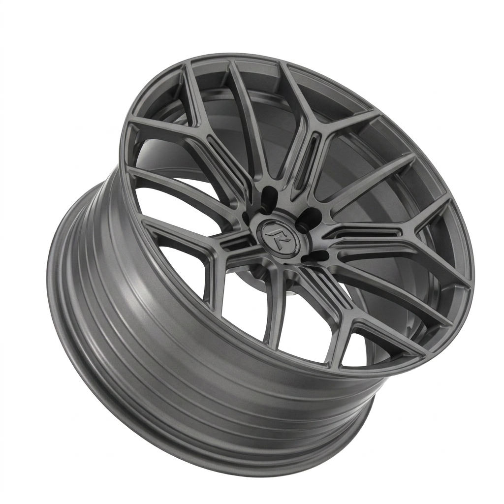 RZR LXXXVI forged wheel — Satin Gunmetal