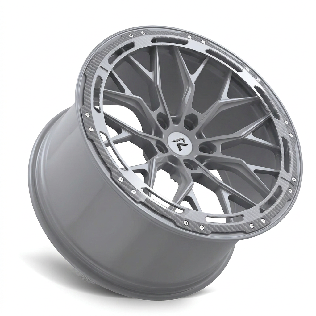 RZR LXXXVII forged wheel — Gloss Nardo Grey