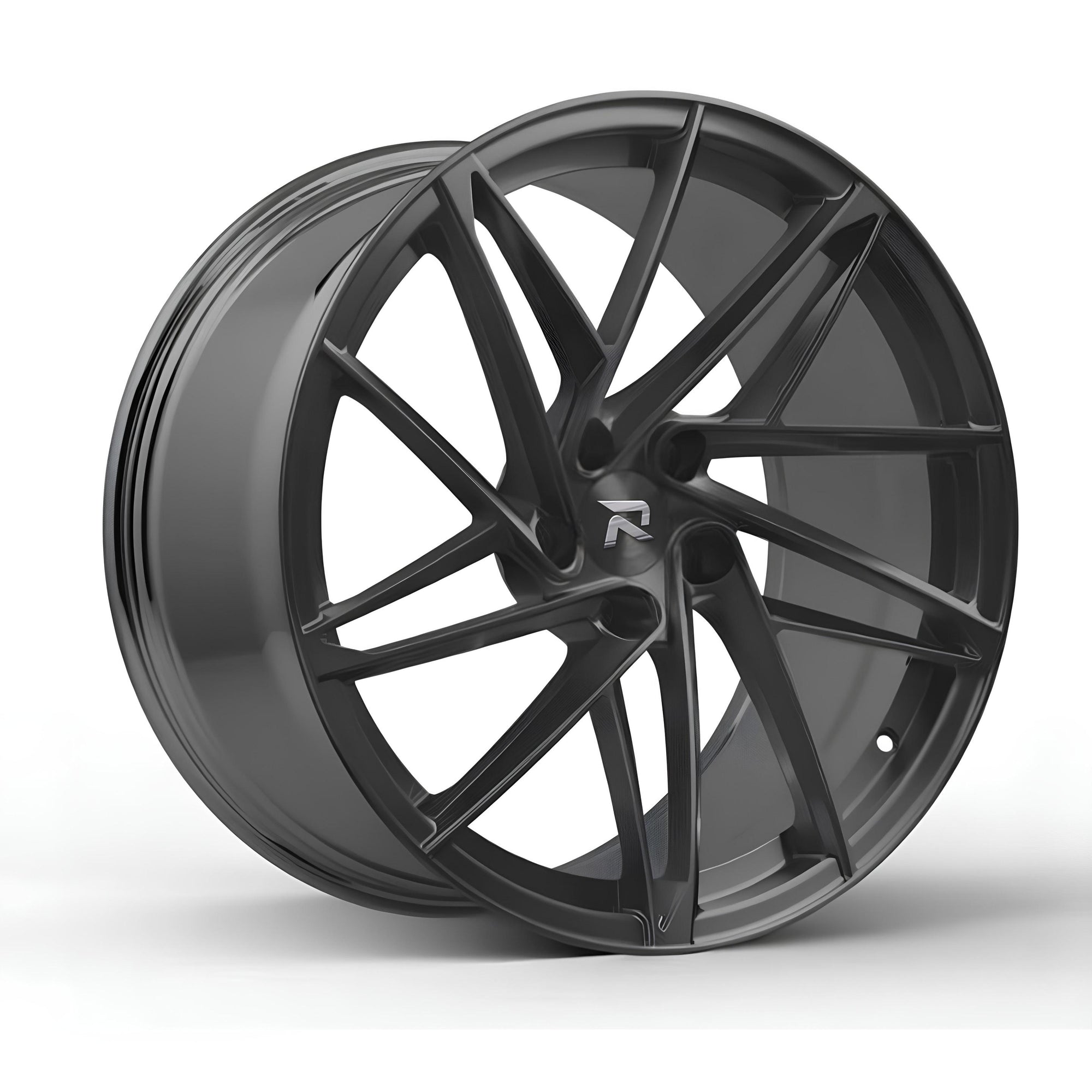 RZR CLXVII forged wheel for Mercedes-Benz S-Class (W223) — A wide five-arm turbine design.