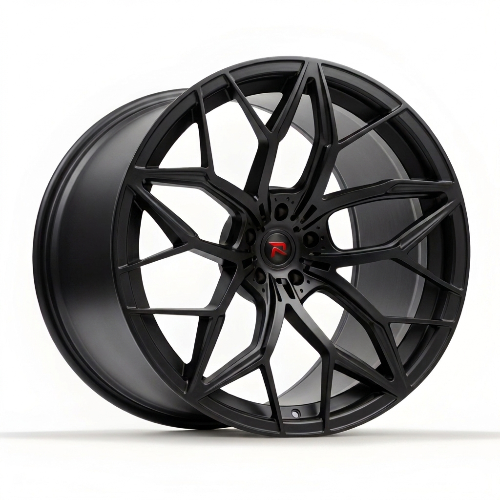 RZR XI forged wheel — Satin Black