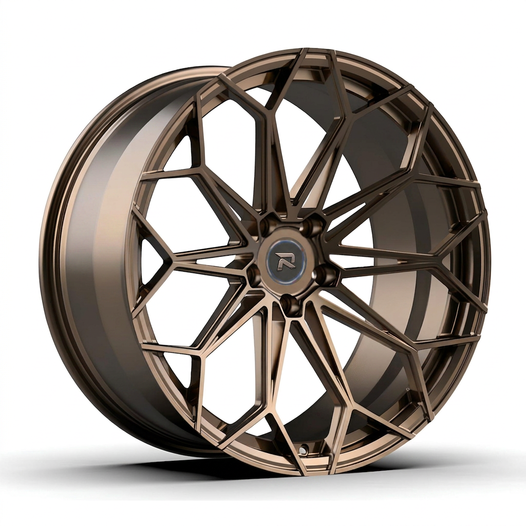 RZR CXXV forged wheel — Tinted Bronze Chrome