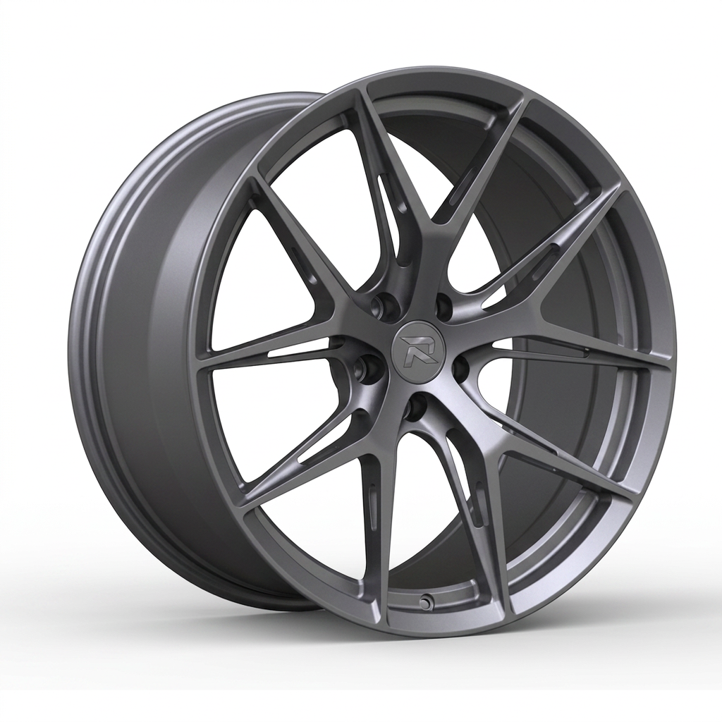 RZR CXCVII forged wheel — Satin Gunmetal
