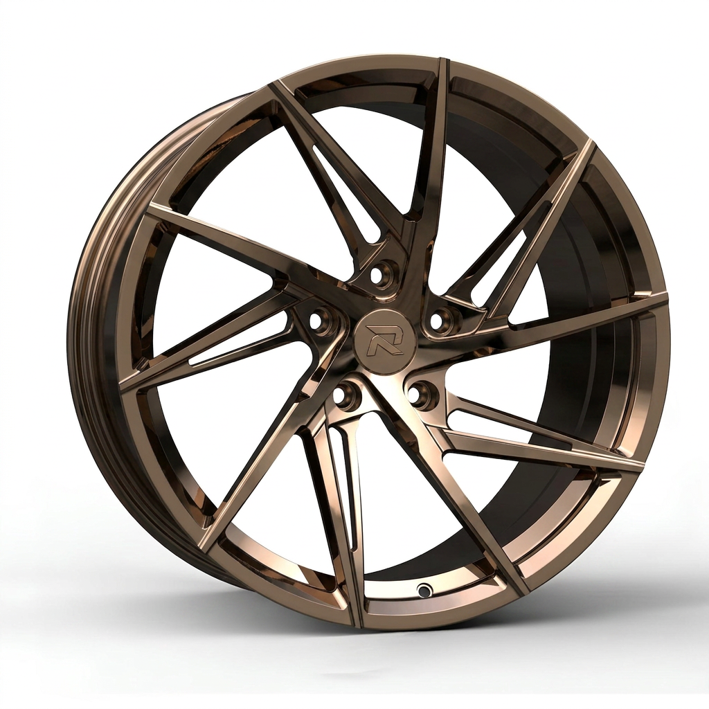 RZR CXII forged wheel — Tinted Bronze Chrome