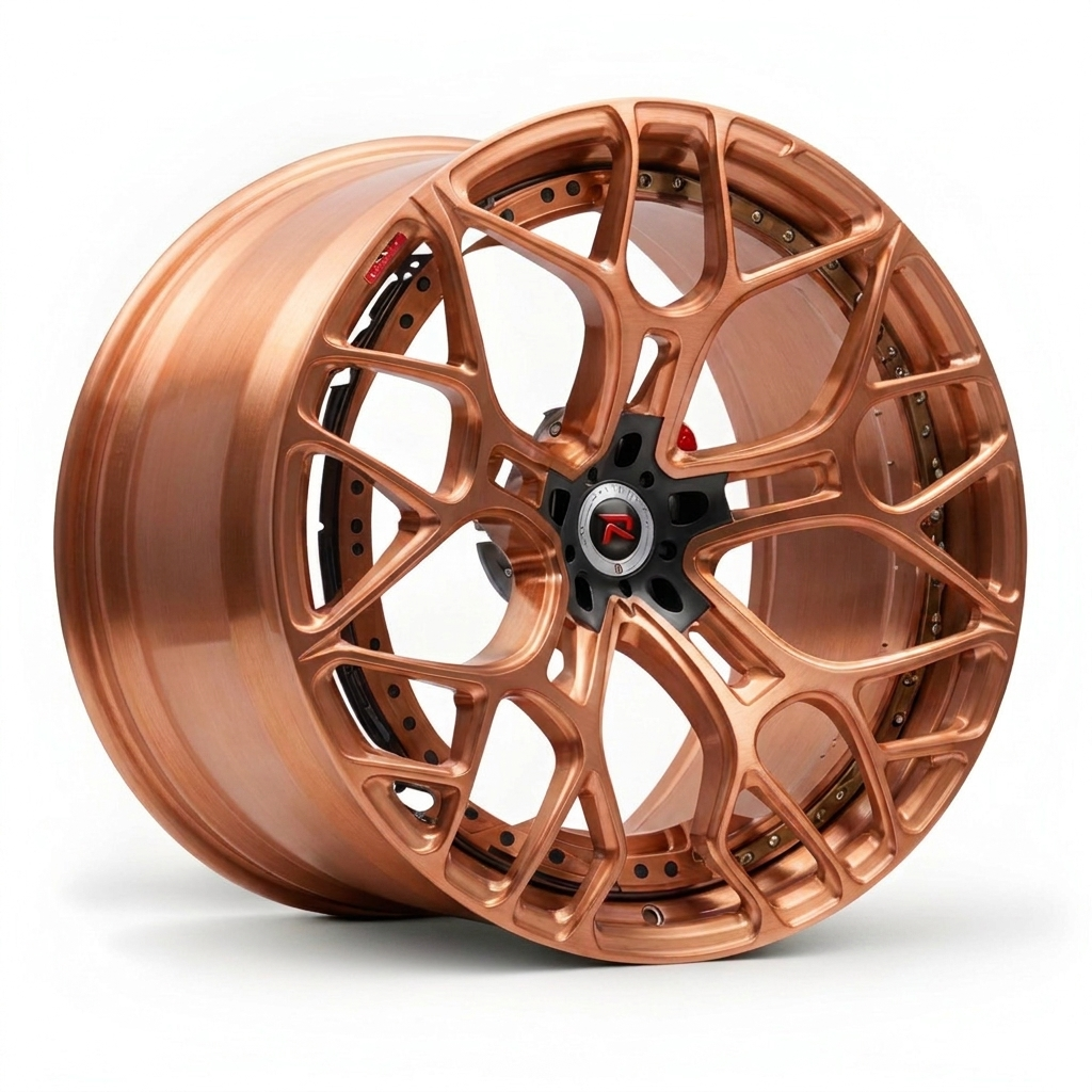 RZR XII forged wheel — Brushed Copper Bronze