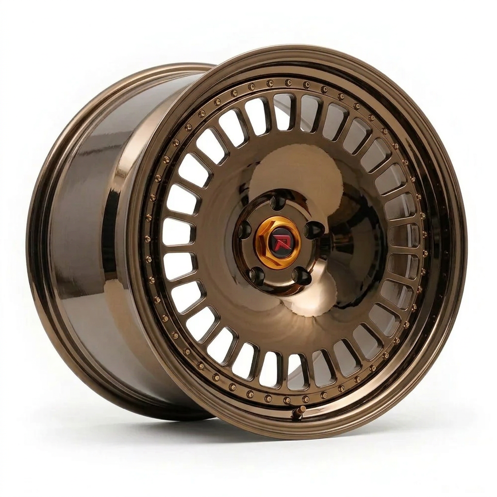 RZR XLI forged wheel — Tinted Bronze Chrome